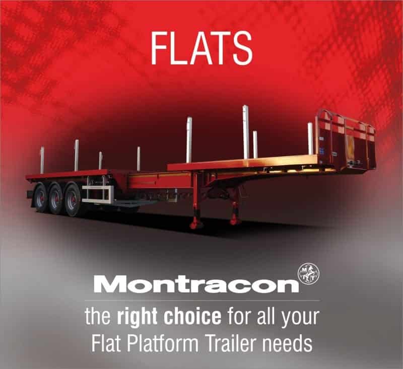 Discover The Range Of Options With Montracon s Flat Platform Trailers 