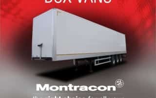 Montracon's box vans