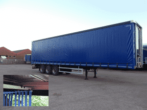 Montracon Curtainsider with CV Roller