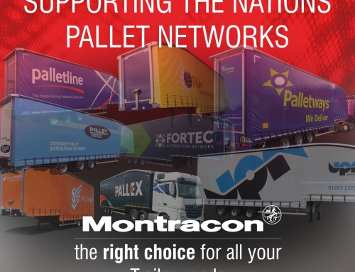 Montracon Continue to Support all Pallet Networks with it’s Curtainsider Range