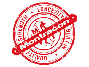 Montracon red stamp