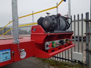3 AXLE MACHINERY CARRIER (MT45) Winch Options