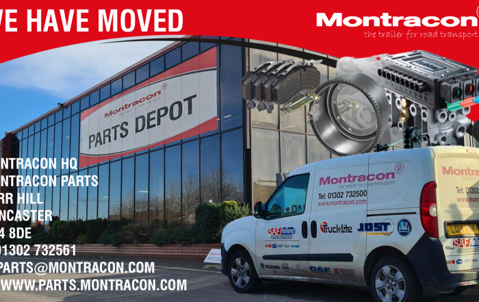Montracon Parts Have Moved