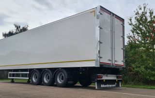 Tri-axle GRP Box Van