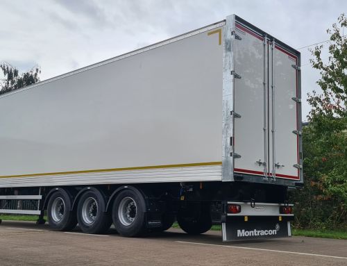 Tri-axle GRP Box Van Available at Montracon
