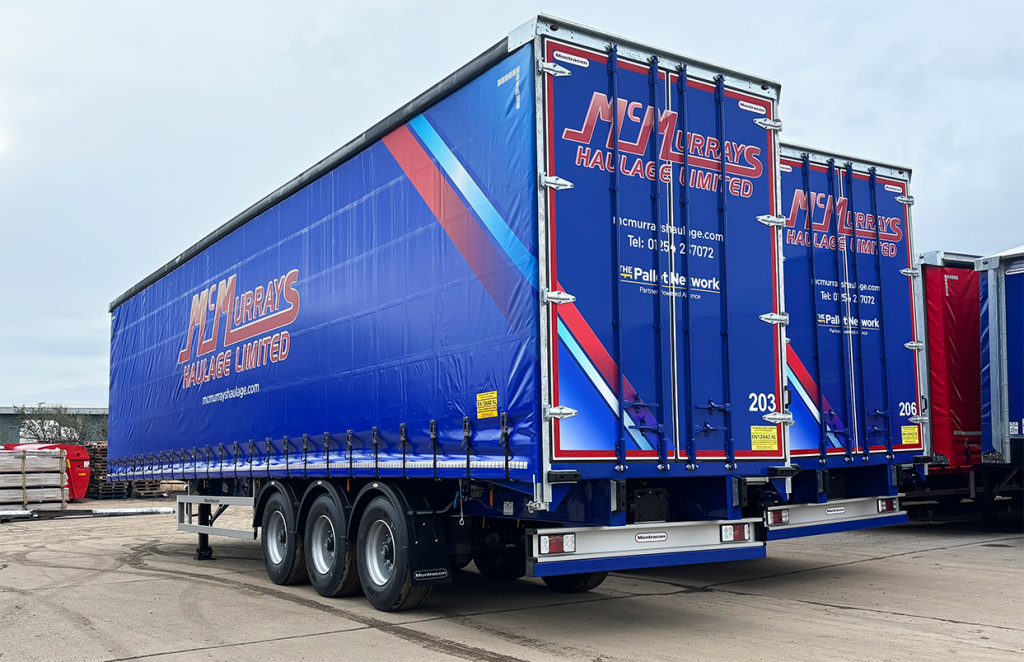 Curtainsiders For McMurray Haulage